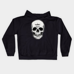 Skeleton Head Original Kids Hoodie